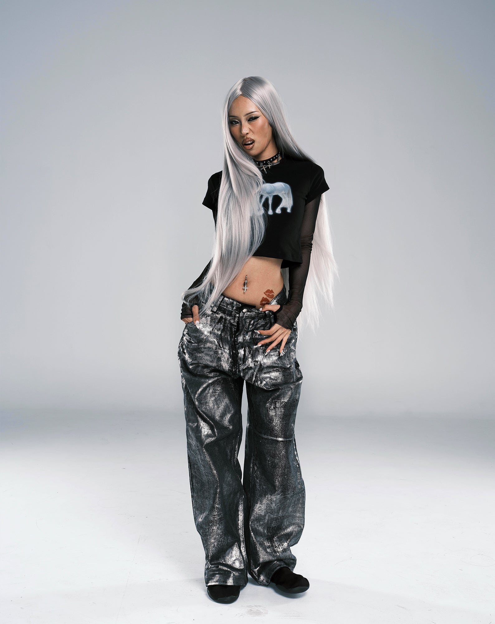 GOD SENT CHROME JEANS