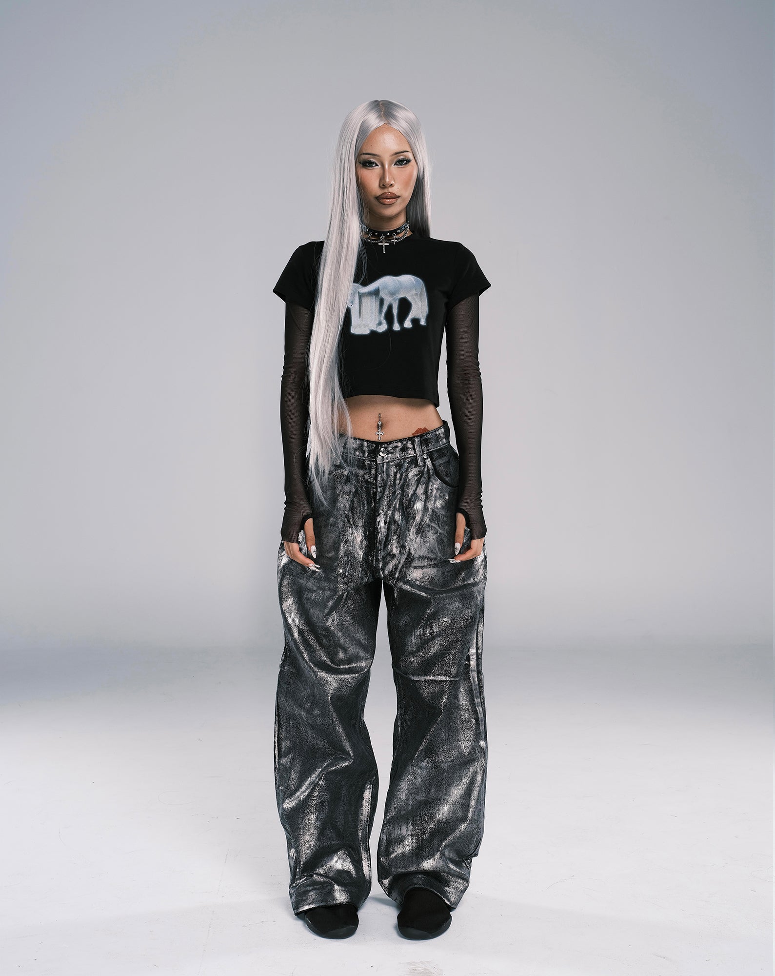 GOD SENT CHROME JEANS