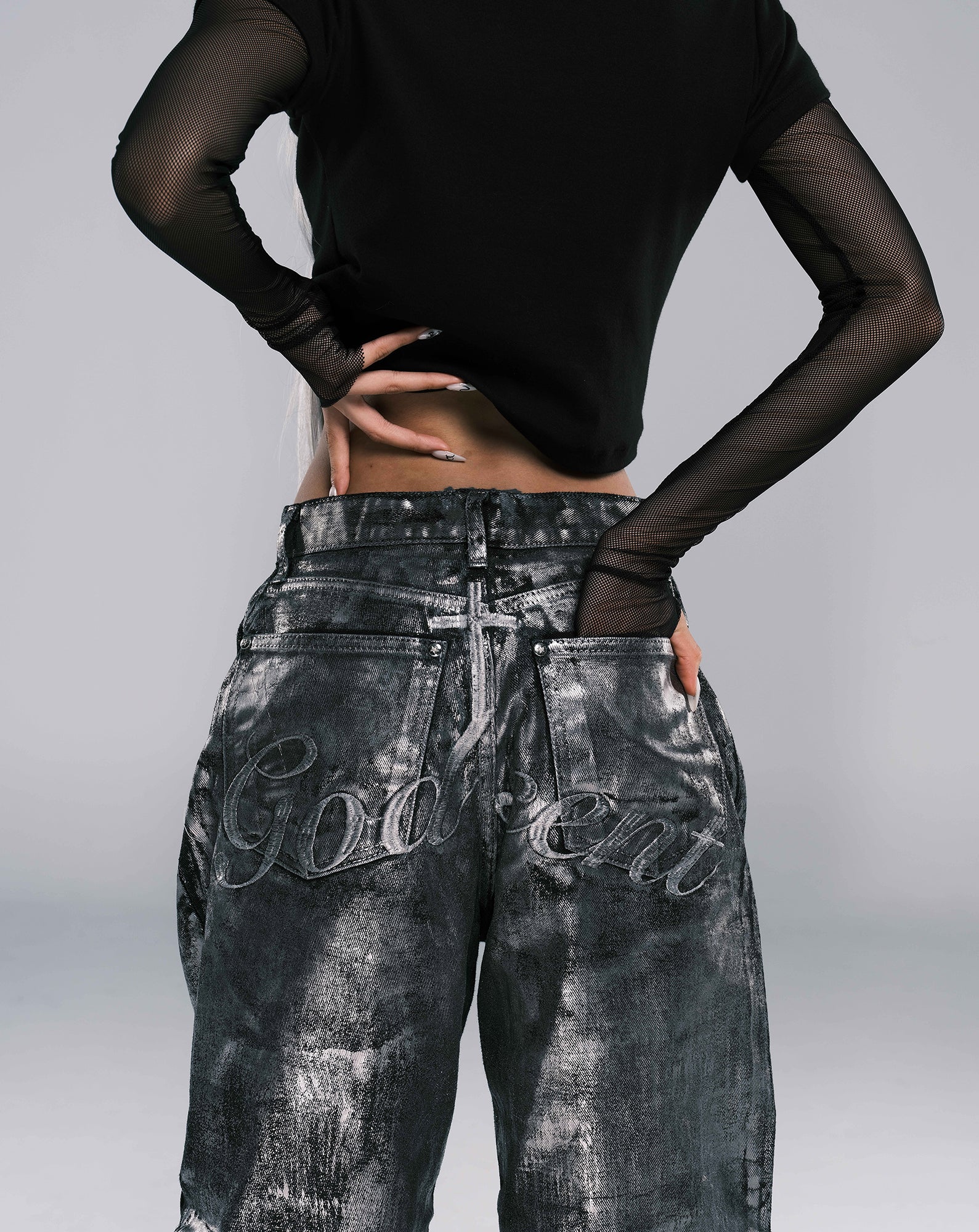 GOD SENT CHROME JEANS
