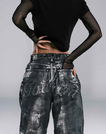 GOD SENT CHROME JEANS