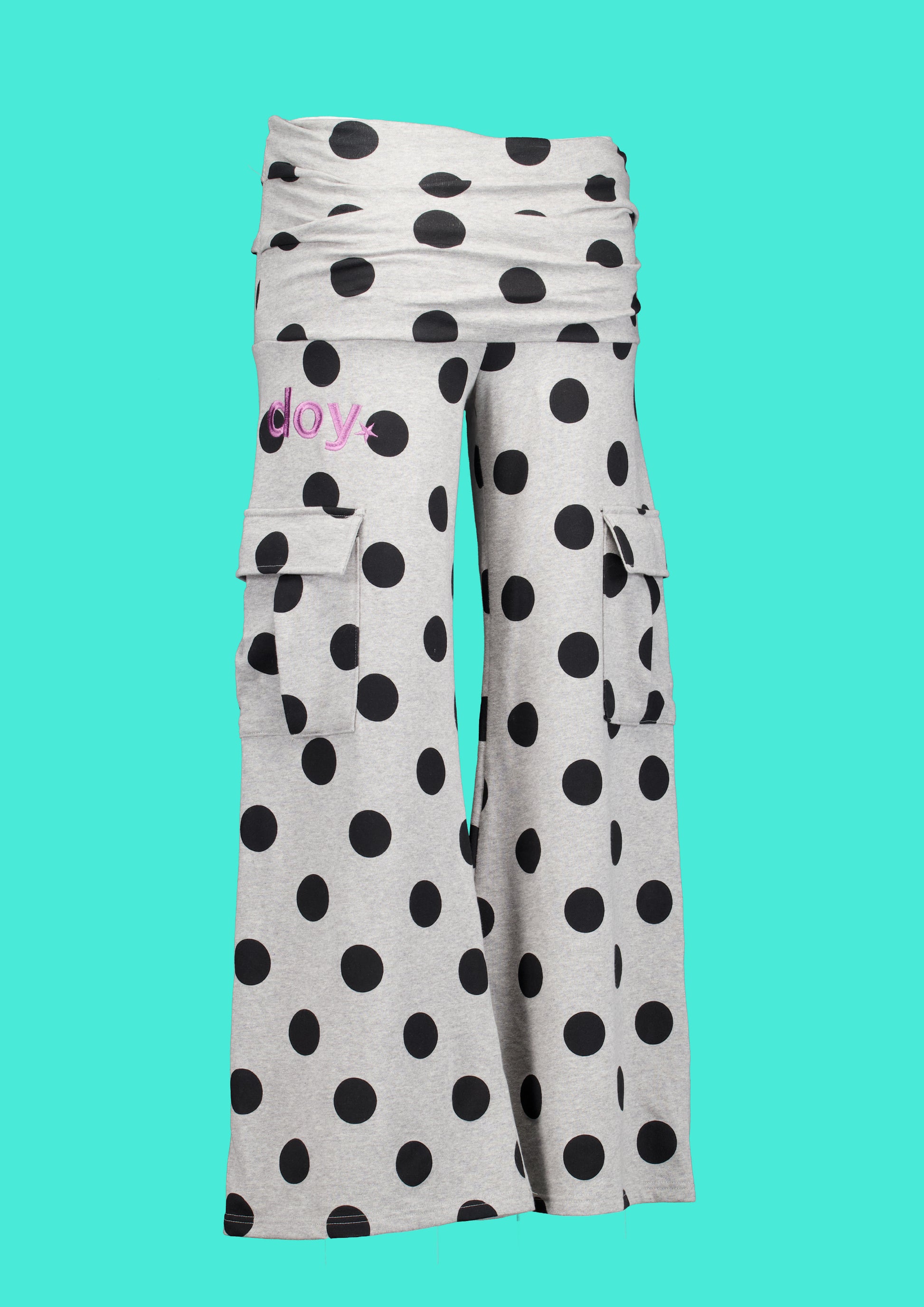 POLKA DOT CARGO PANTS