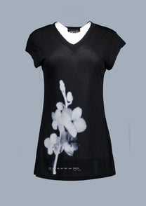 ORCHID TOP (BLACK)