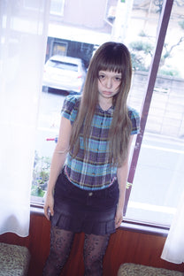 ALICE PINTUCK SHIRT (BLUE)