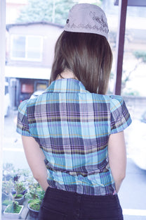 ALICE PINTUCK SHIRT (BLUE)