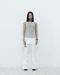 Barcode skirt pants