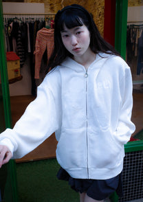 LINK GIRL WAFFLE ZIP UP